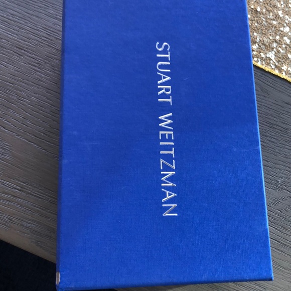 Stuart weitizman black two band sandals - Picture 3 of 4